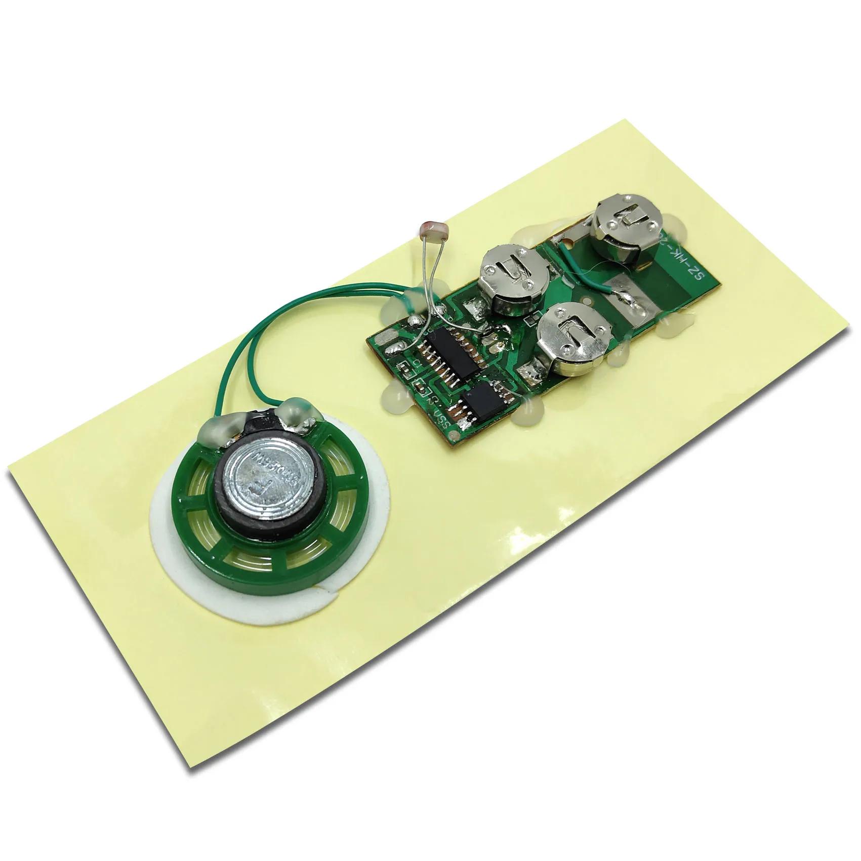 High quality customized recordable sound chip module with light