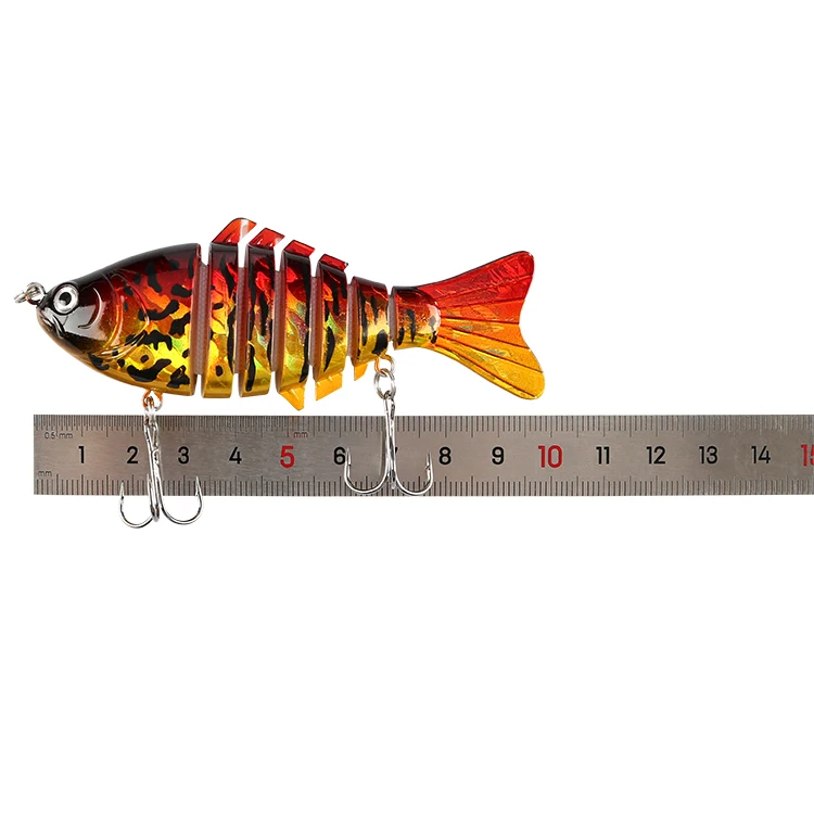 Multi Jointed Hard Bait Pencil Lure 7 Segmented Fishing Lures Lifelike Swimbait Big Simulate Lure Joint Bait
