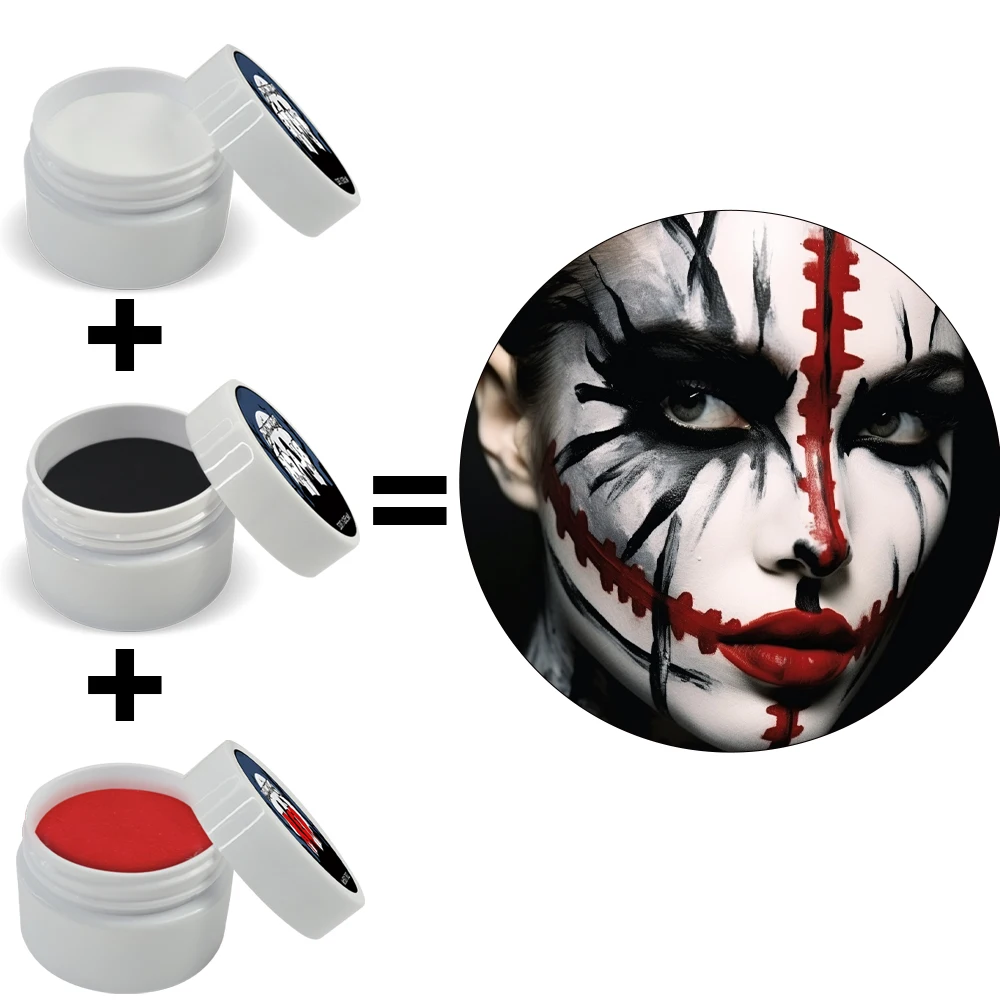 KHY Single Color Body Face Painting