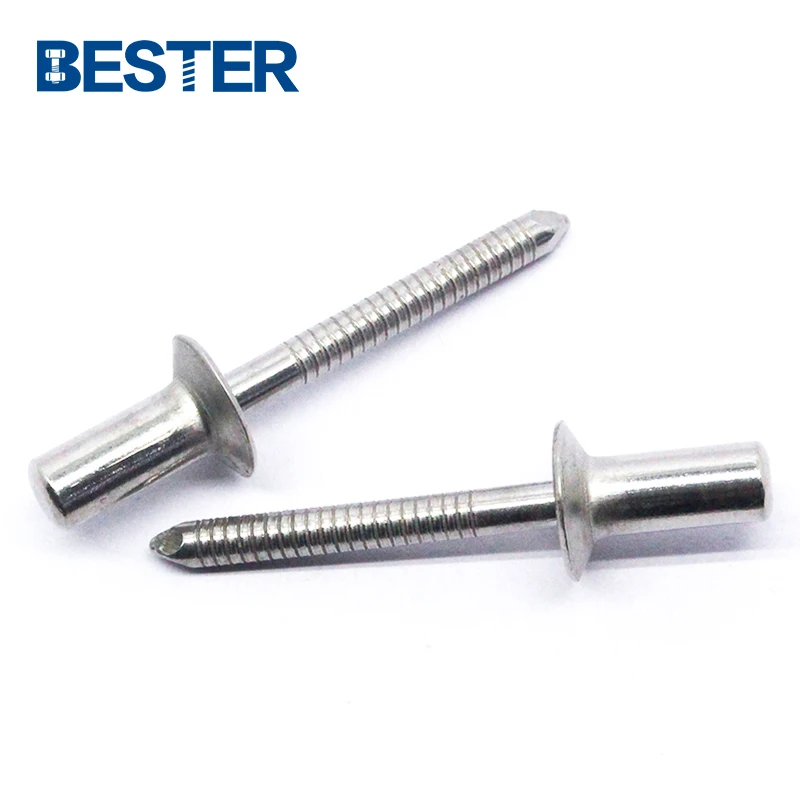SS304 316 stainless steel Closed End Waterproof boat sealed flat Countersunk Head Blind Pop Rivet