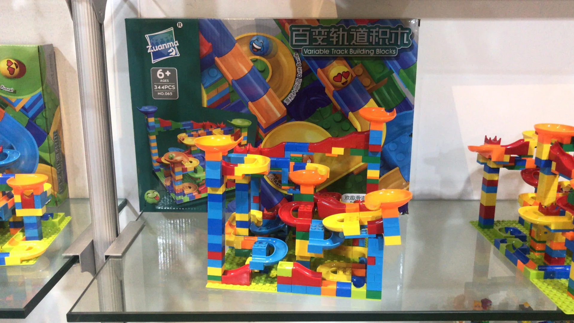 514pcs Small Size Block Marble Race Run Block Variety Slide Track Building Blocks Funnel Slide Diy Sets Bricks Kids Toys