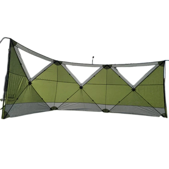 Outdoor Luxury Camping Beach pop-up CAMPING Compact 4 Panel SCREEN SHIELD big WINDBREAK