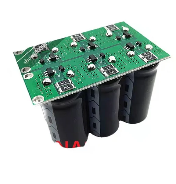 Super Farad Capacitor 6PCS/Set 2.7V 120F Super Capacitor  Protection Board Double Row for Car Automotive Rectifier