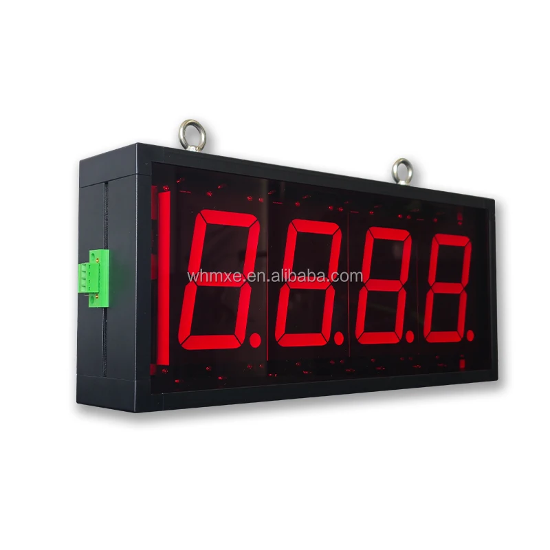 Modbus RTU/ASCII/TCP Protocol LED Segment Display Dual Sided LED Segment Display
