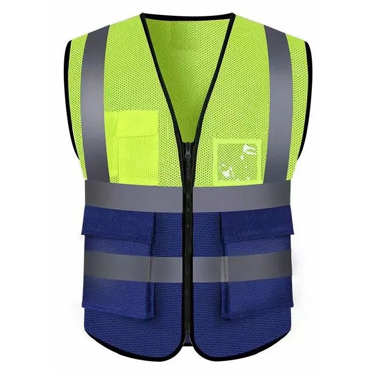 SLJ-2023D China hot selling Reflective reflecting traffic site construction safety cloth riding safety vest clothing