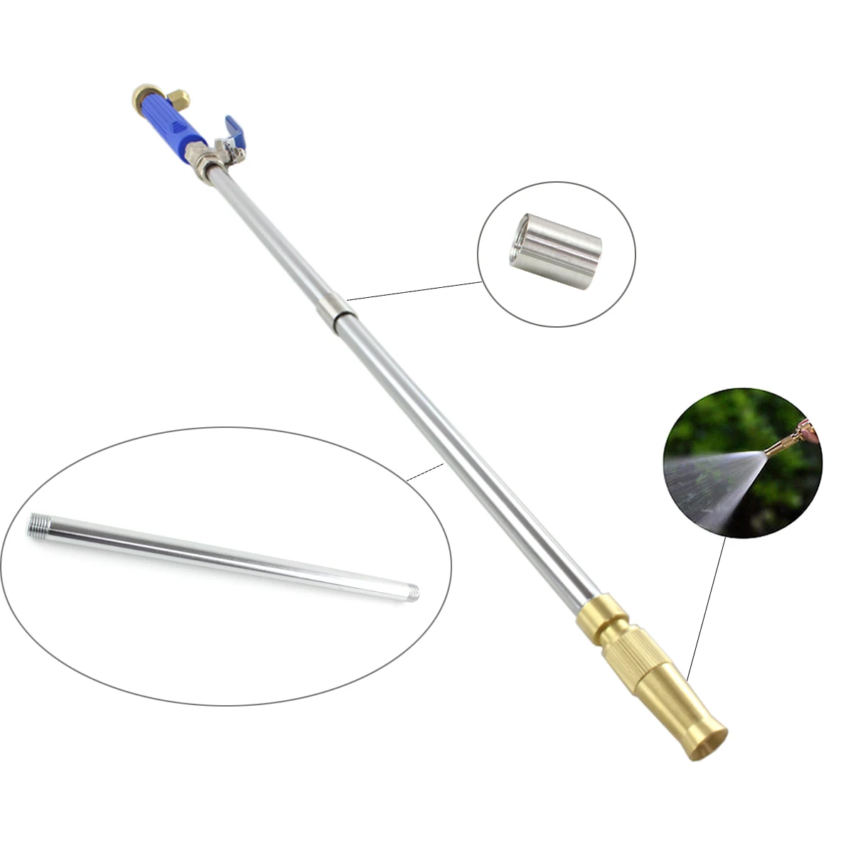 adjustable nozzle pressure water sprayer