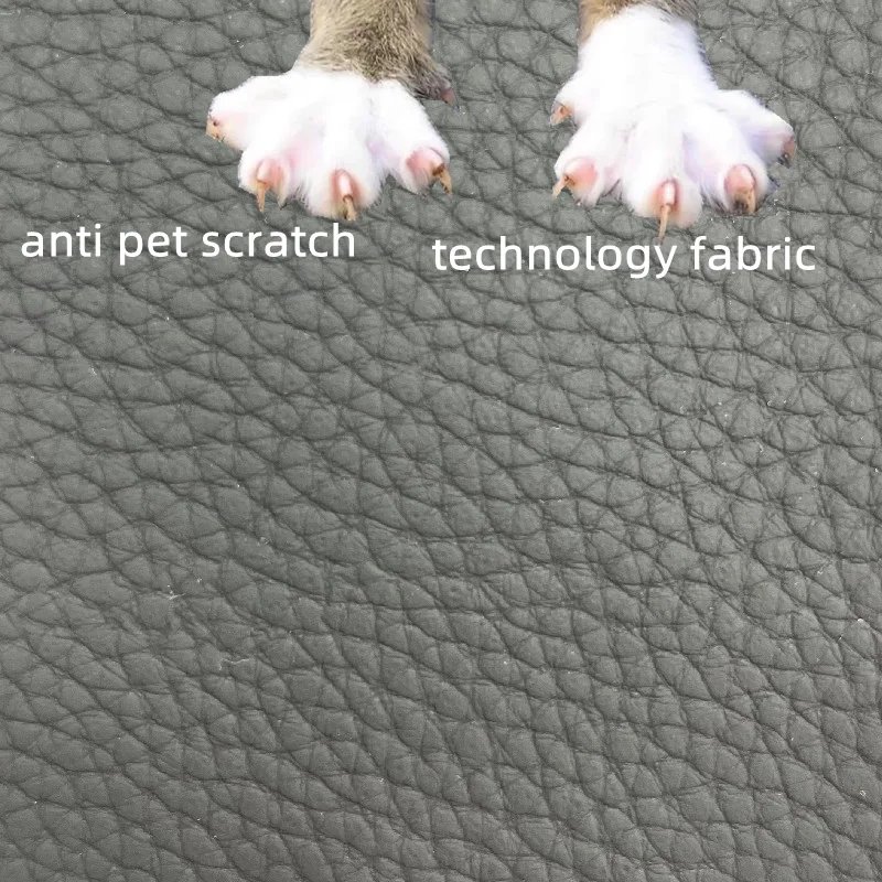 New Product Litchi Pattern Sofa Fabric Home Textile Technology Fabric Suede for Cushion  Sofa Chair Car Seat Yacht Interior