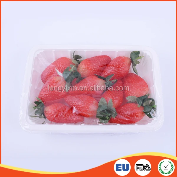 Soft PVC film plastic transparent film roll waterproof food and meat packaging cling film