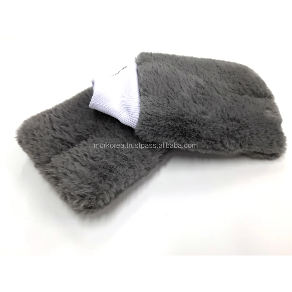 KOREAN SUPER SOFT  Microfiber CAR WASH MITT/LONG PILE/1000gsm/SCRATCH FREE/20mm high pile wool cleaning microfibre