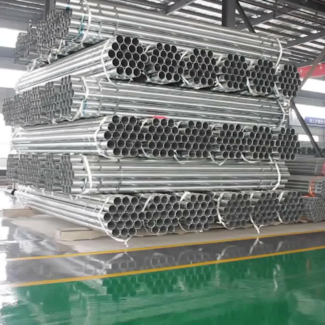 Оцинкованные стальные трубы и труба для строительных лесов 43 мм из оцинкованной стали горячего