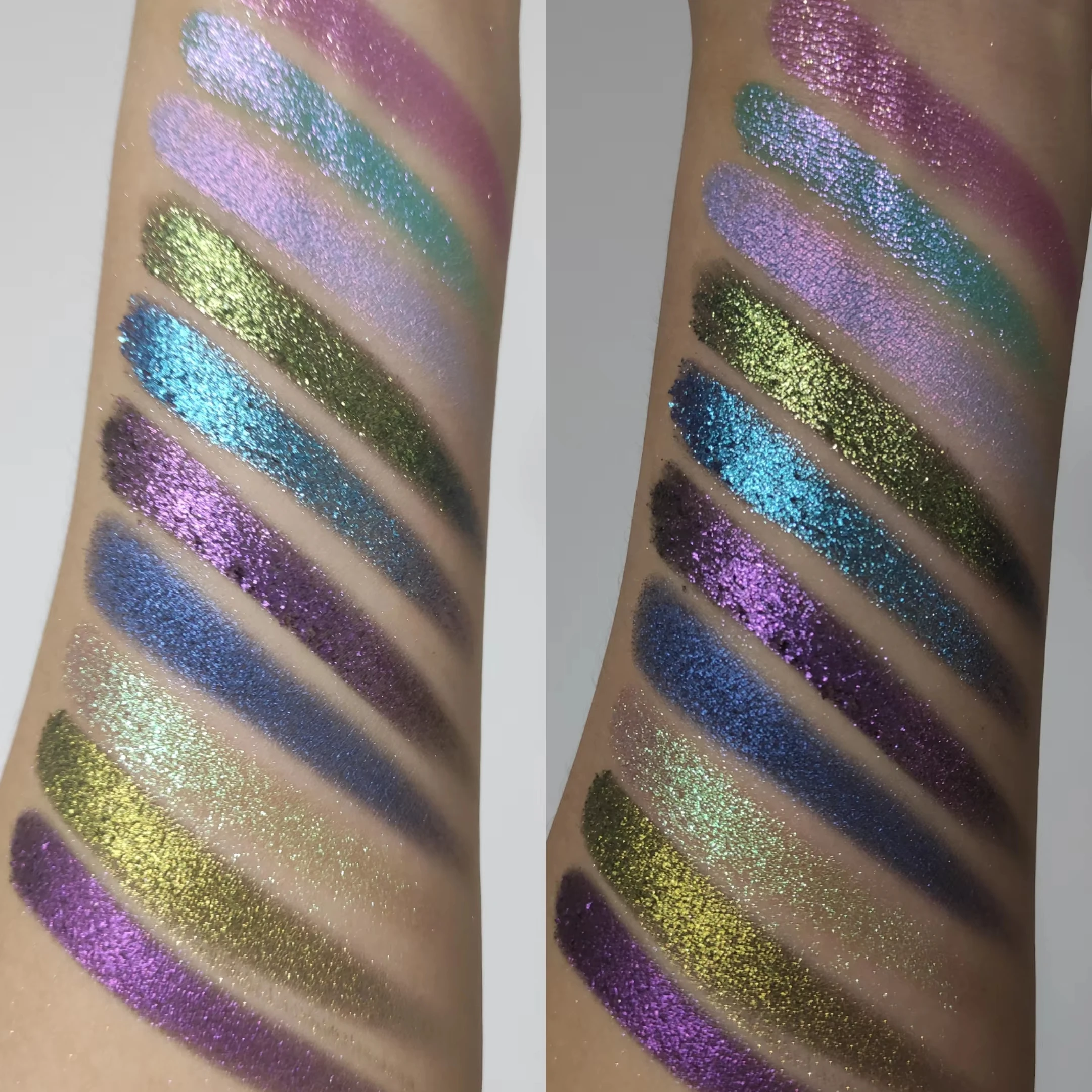 Pressed Duochrome Eyeshadow Cruelty Free Vegan Beauty Cosmetics Makeup Low MOQ in Stock