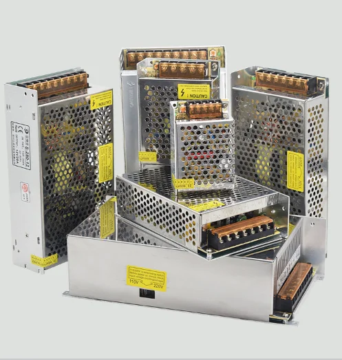 OEM AC DC 12V 24V 1A 2A 5A 10A 20A 30A switching power supply for Led Strip Light Tin box cctv LCD psu for cpu In Stock ce rohs