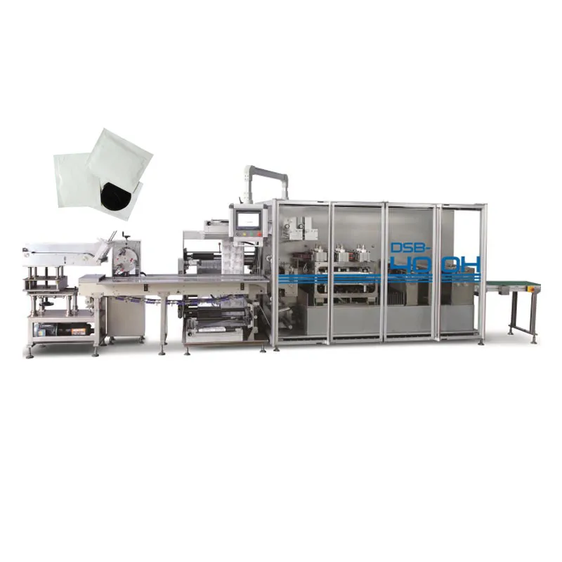 Sterile Paraffin Gauze Swabs Sponges Wound Dressing Pain Relief Patch Packing Machine For Surgical Gauze Pads Boby Warmer