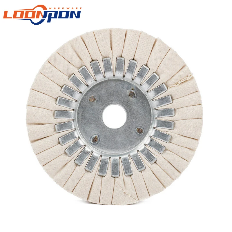 150 мм хлопчатобумажная полировальная ткань для полировки дыхательных путей полировочное колесо 24Plys Arbor 20