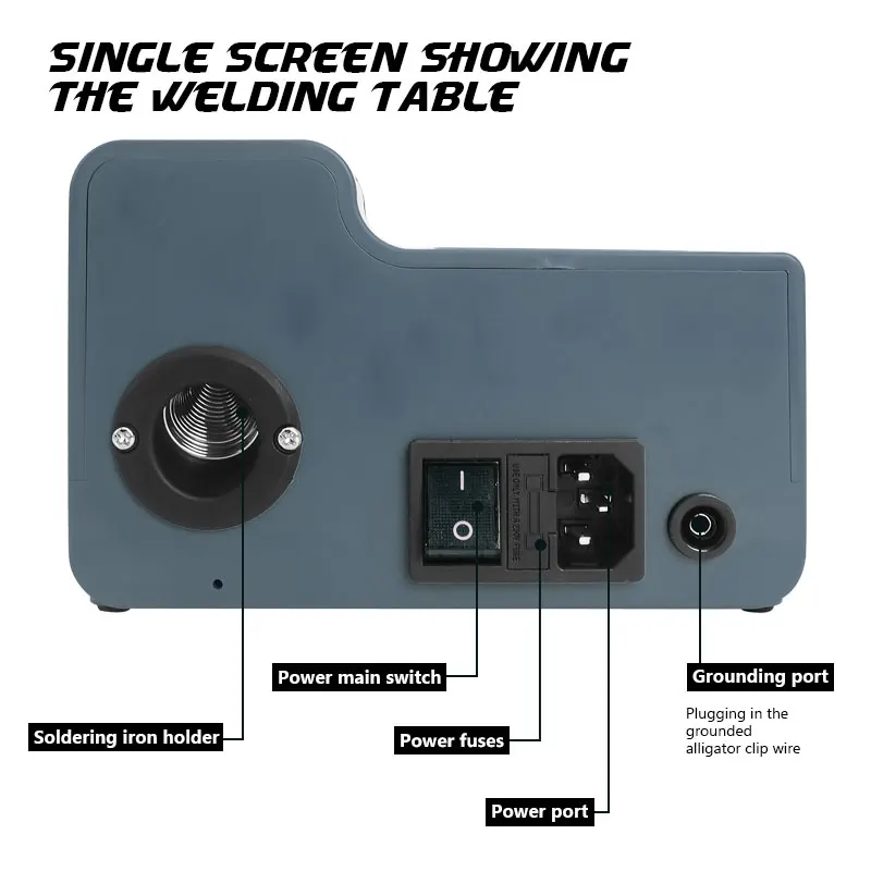 Handskit T 210 Soldering Station Dual Handle Solder Iron OLED Digital Adjustment Auto Sleep SMD Rework Repair JBC 115 Welding