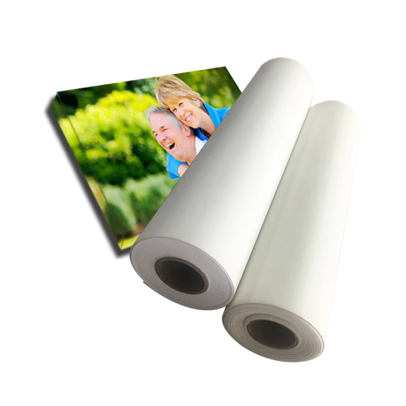 Factory Supply HIgh Quality Matte 320gsm 44 Inkjet Canvas Roll For Plotter