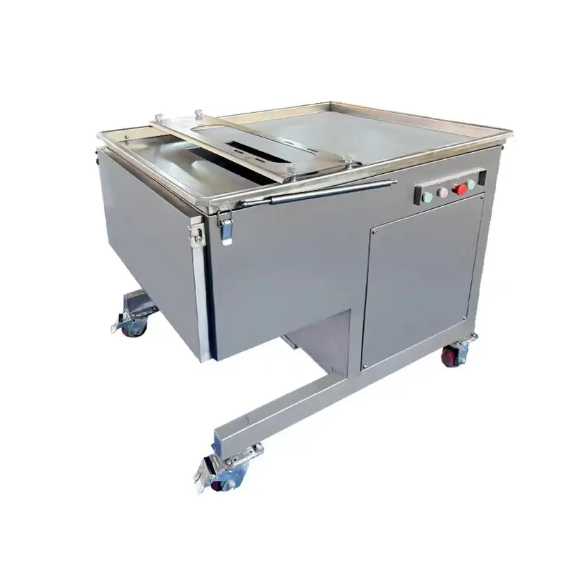 High quality full-automatic  fresh spare ribs cutting dicing machine large scale pork rib cutting dicing machine