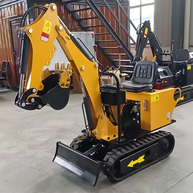 100%new Condition Low Price Mini Excavator Crawler Excavator home use Mini Excavator 1.2 ton Pile Driver for Sale