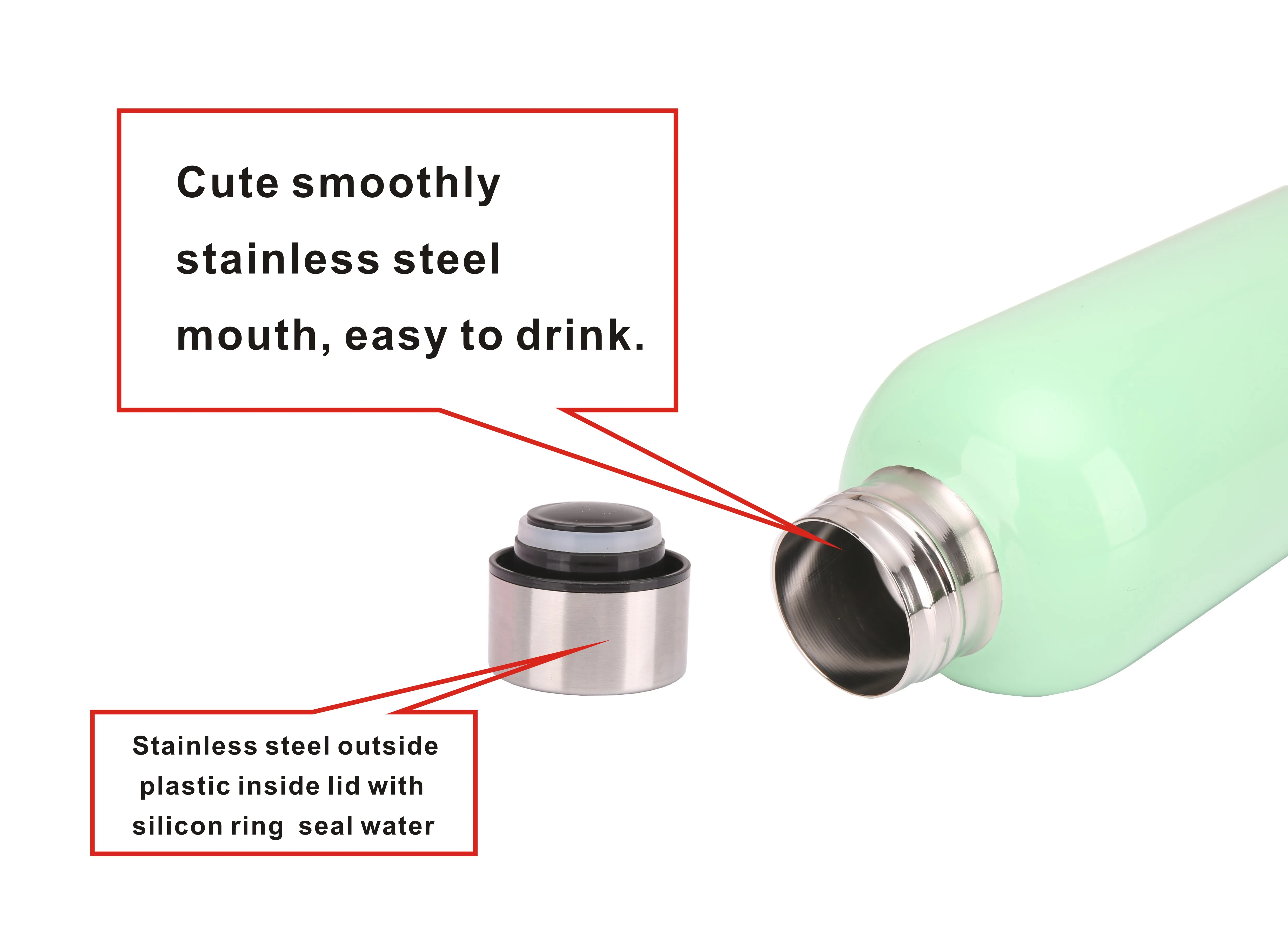 
Custom Logo Aluminum 500ml 750ml Thermos Cola Shaped Stainless Steel Vacuum Shaped Water Cola Bottles 