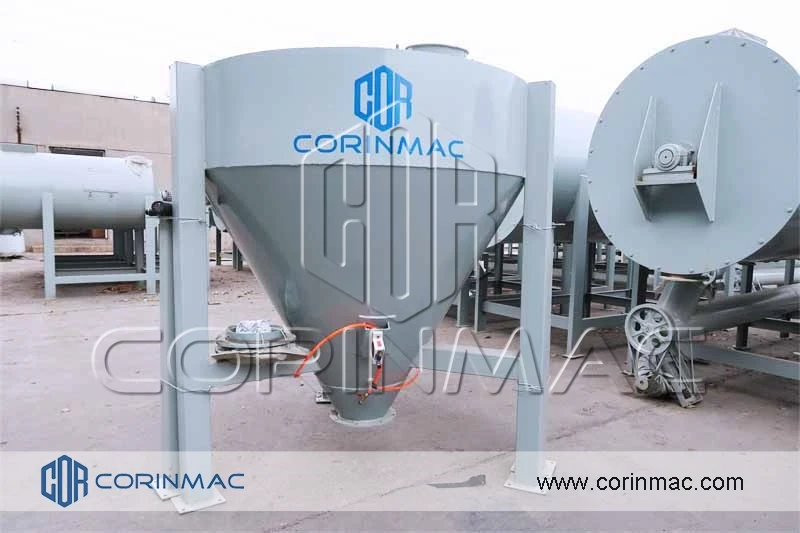 simple dry cement mortar plaster production line mixer machine premix plant mixing equipment manufacturer for sale