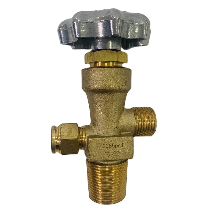 CGA350 High Pressure H2 Cylinders CGA Series Cylinder Valve 1 Piece Standard Pneumatic CGA350 Valve