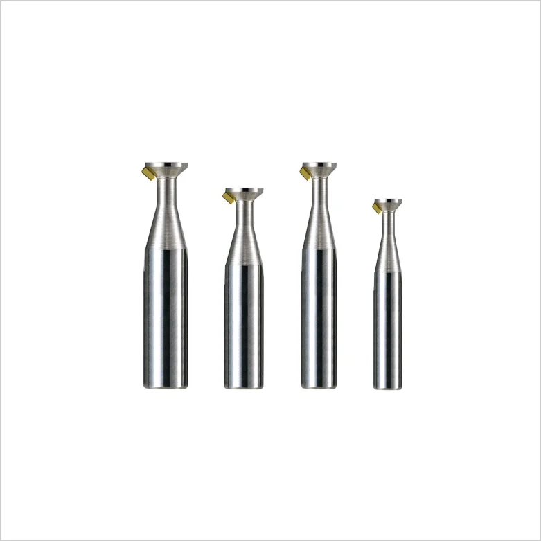 Custom MCD milling cutter Mono Diamond crystal chamfer groove boring Router bit engraving cutting tool machine aluminum copper