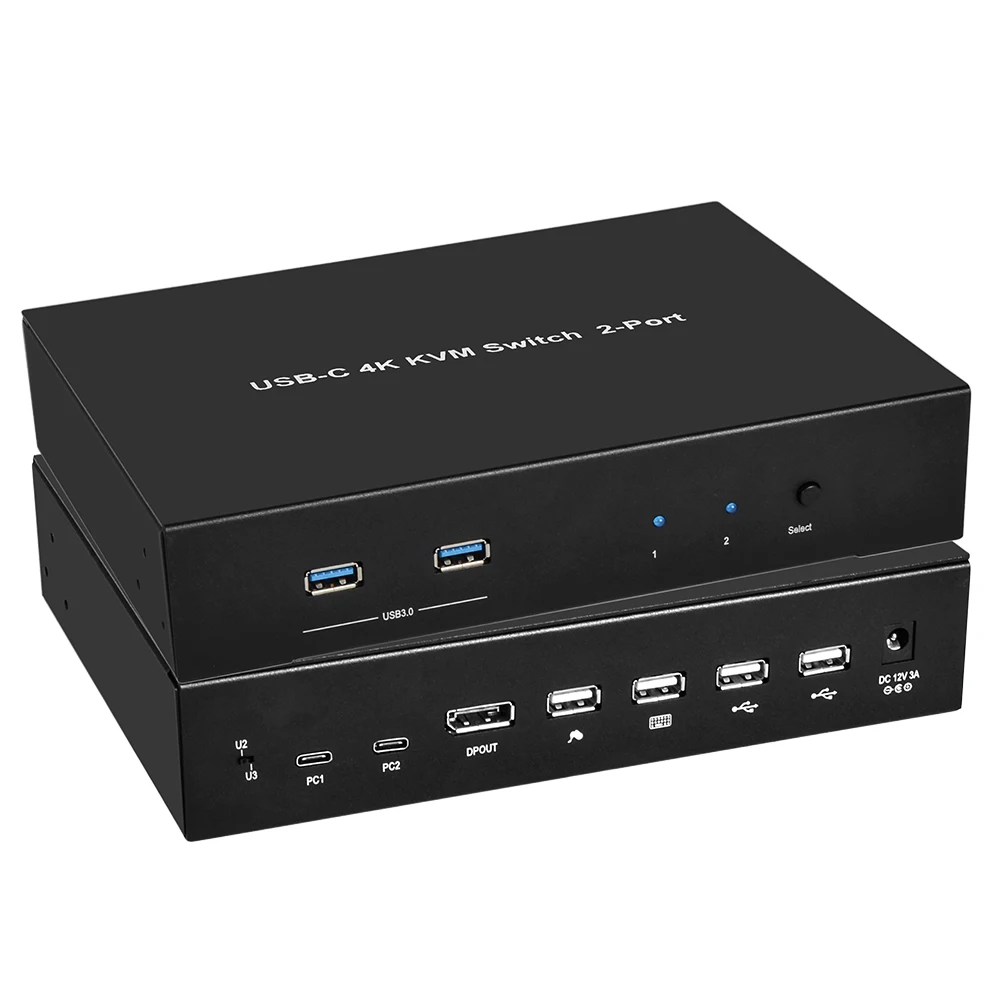 2021 New Trendy High Quality Assurance 4 K KVM Switch 2 Port