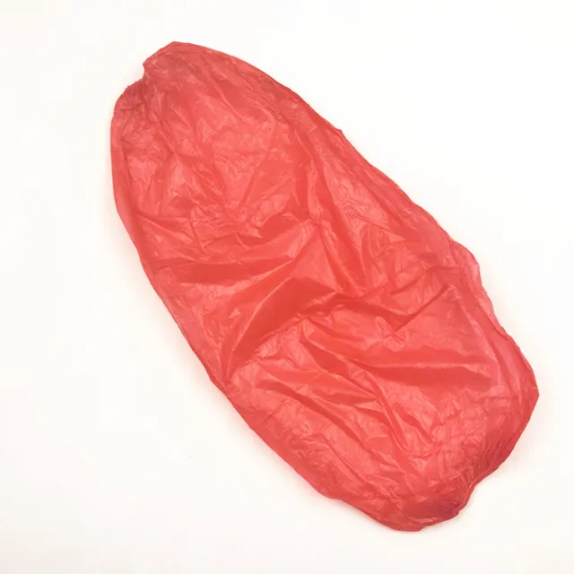 Factory Disposable Red PE Plastic Waterproof Oversleeve Arm Sleeve Protective Sleeve