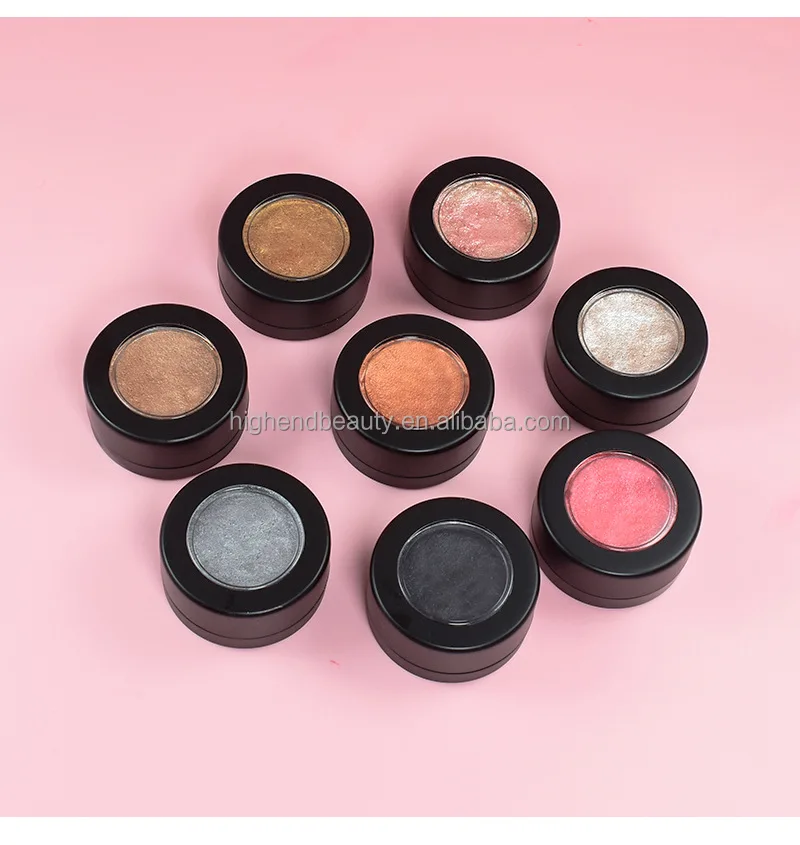 High Pigment Long Lasting Bright Makeup No Logo Pearl Single Eyeshadow
