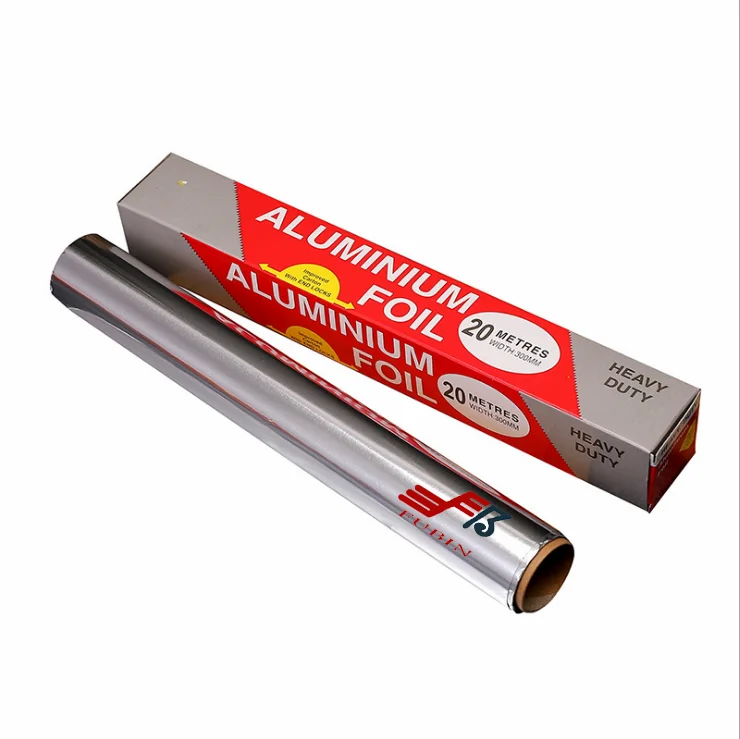 Wholesale 30CM 45CM 10 12 14 15Mic Kitchen Paper Food Grade Packaging Aluminum Foils Aluminium Foil Roll