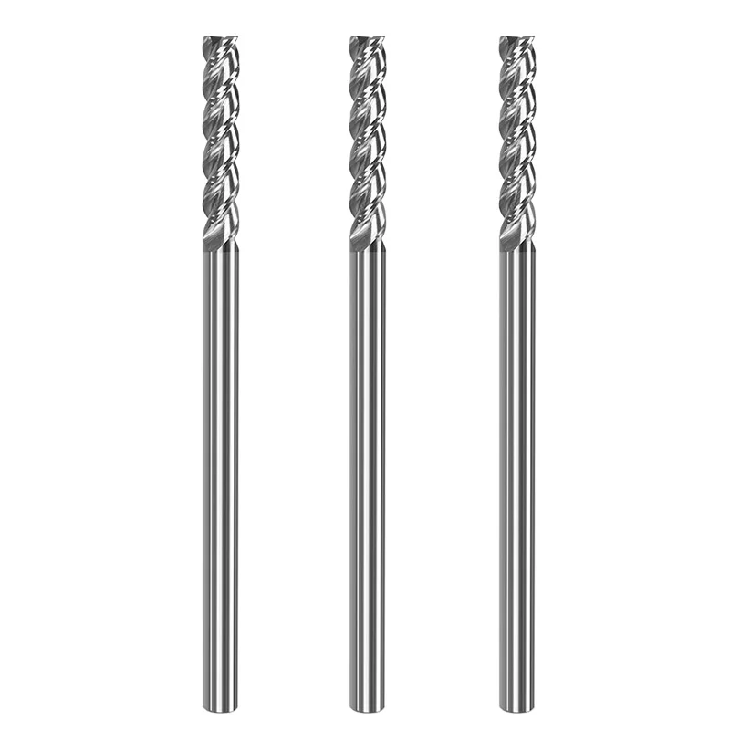 Fabrication Service Factory 2-4 Flutes Aluminum Processing End Mills Cnc Engraving Endmill Wood Milling Cutter End Mill