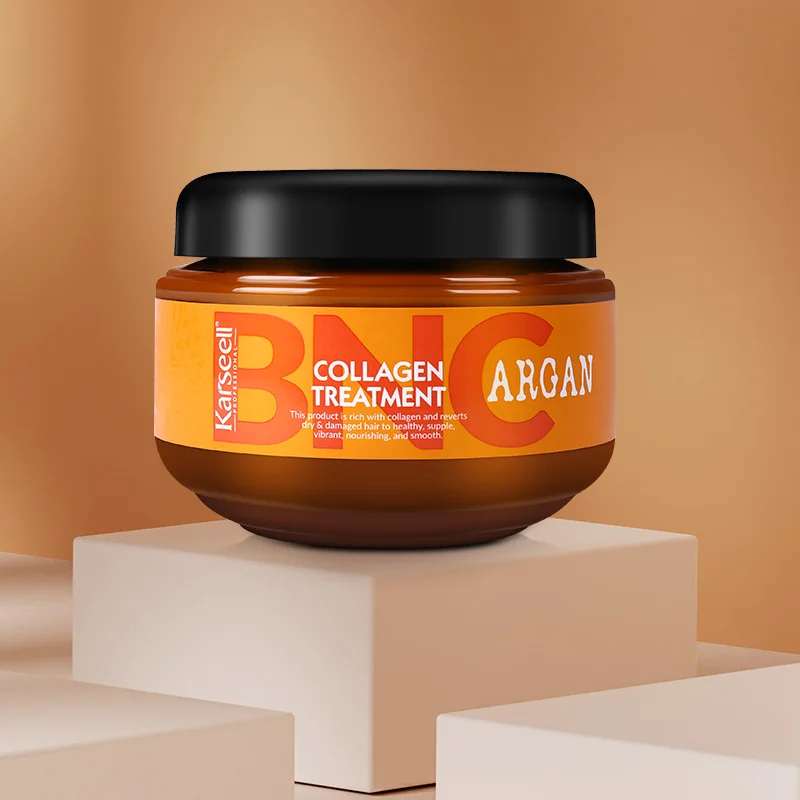 Custom Manufacturer 500ML Keratin Collagen Hair Mask Smooth Repair Treatment for Salon Hair Care