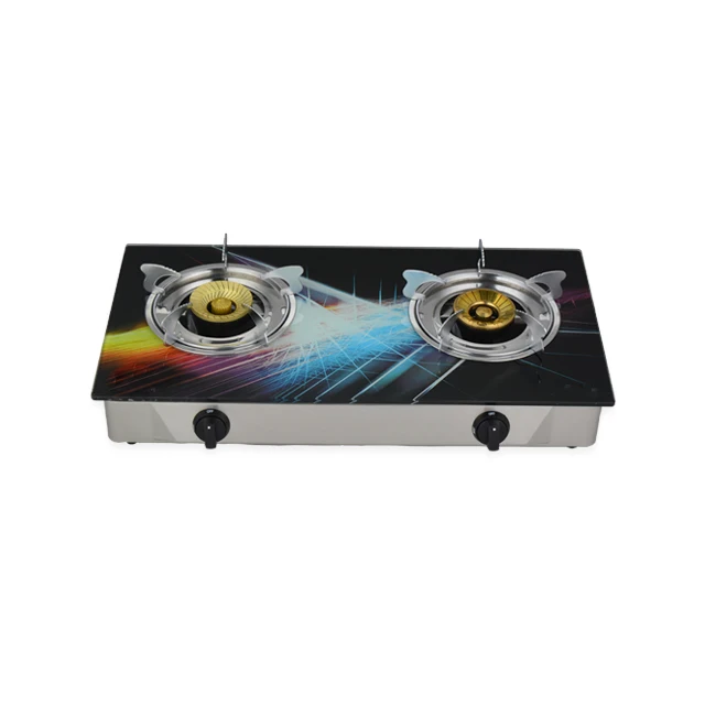 The Factory Sells High Quality Embedded Infrared Gas Stove 2 Burners Stoves