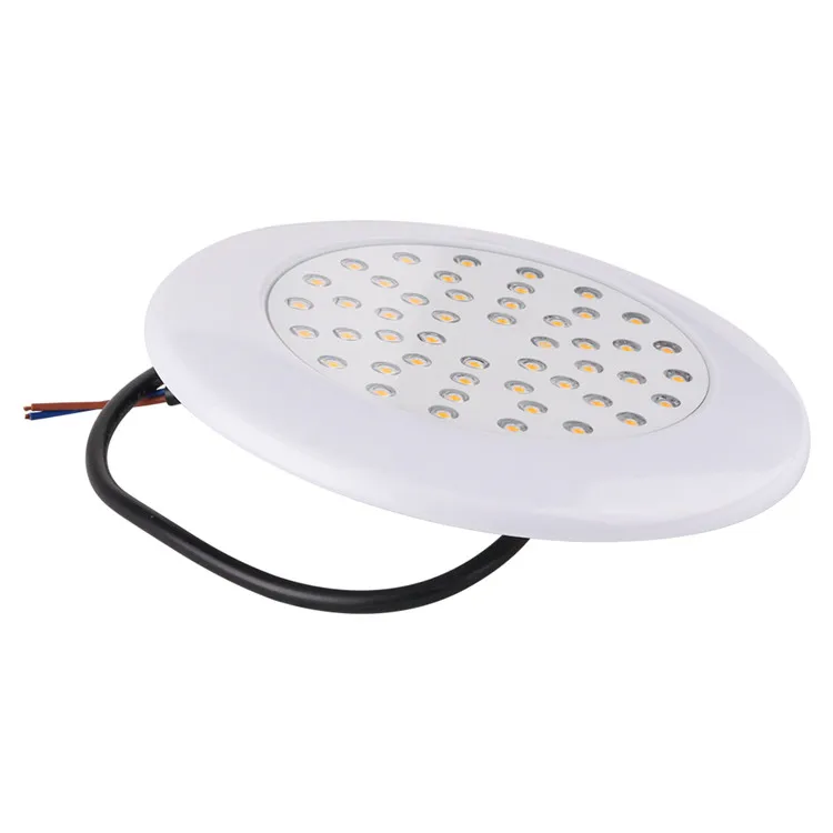 Новый стиль пластиковые D20 IP68 4 провода RGB 12 В спа светодиодные фонари для