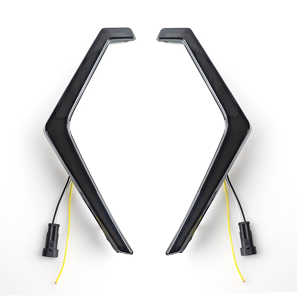 All-Terrain Vehicle Led Turn Signal Light Led Front Accent Fang Light Fit For Polaris RZR XP TURBO