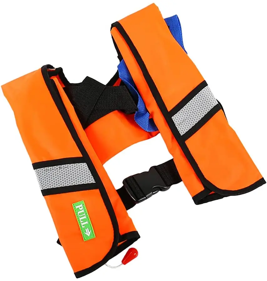 NiuFuRui Adult offshore Manual Automatic self inflating life jacket offshore , inflatable life jacket prices