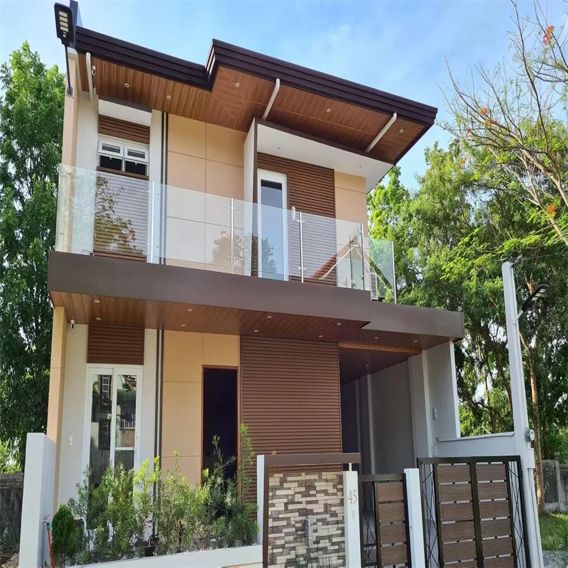 Factory Direct Supply High-Performance Outdoor  Eco Beautiful Slats outdoor Wpc Wall Panel