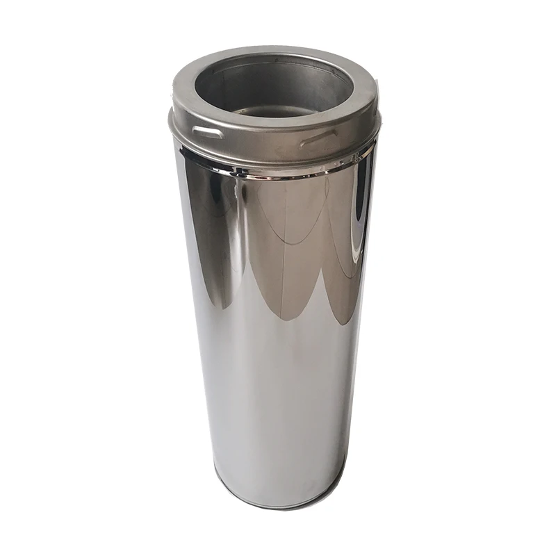 Stove Straight Chimney Pipe Wood Fireplace Part