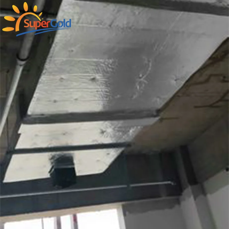 SuperGold Fiberglass Insulation Panel 100mm Fiberglass Wool Board Plus Aluminum Foil