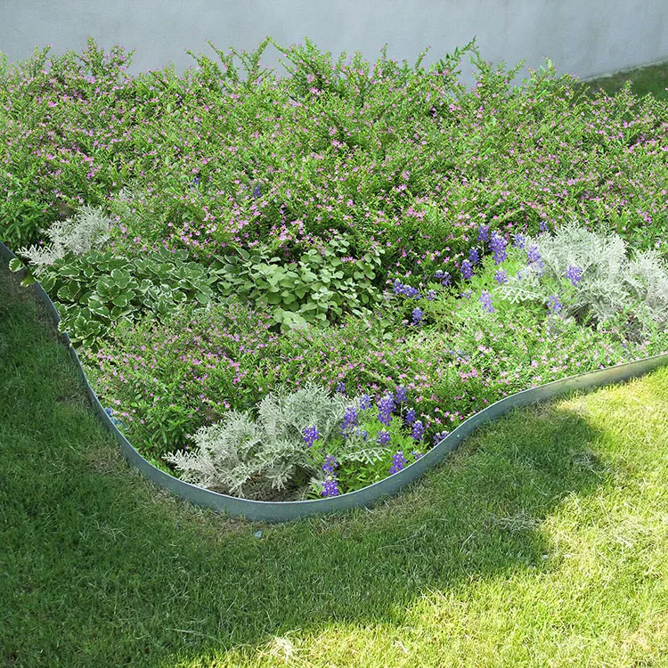 Galvanized Metal  Landscape Lawn and Garden Border Lawn Edging