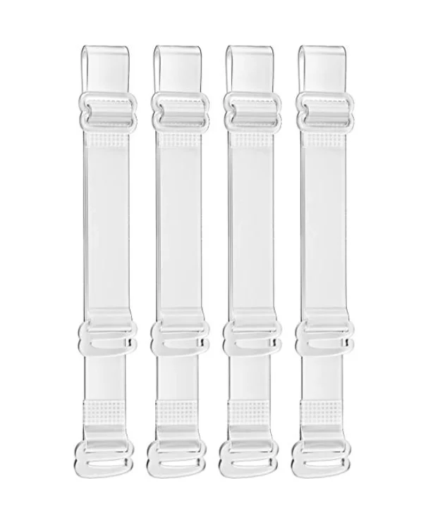 High Quality Invisible Clear Elastic Shoulder Tape TPU No-slip Adjustable Shoulder Bra Strap