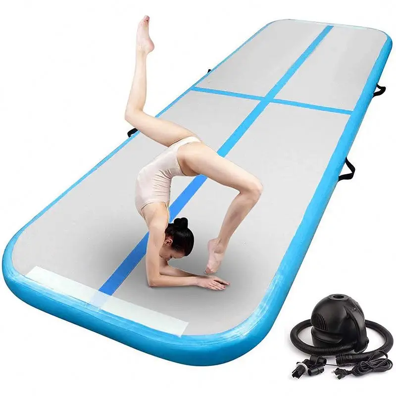 Factory Sale High Quality Inflatable Air Tumble Track Gym Mat For Yoga