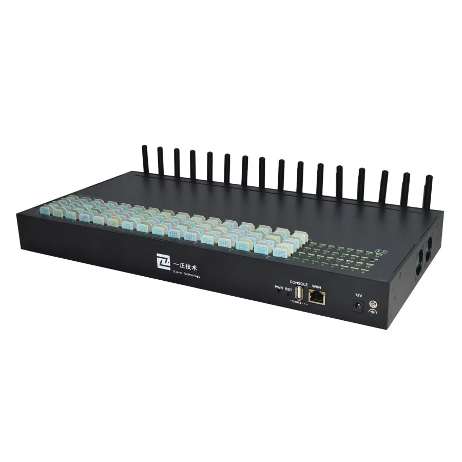 16 Port GSM SMS Modem 128 Sims SMS Sending Device Muti Sims SMS Gateway HTTP API Machine
