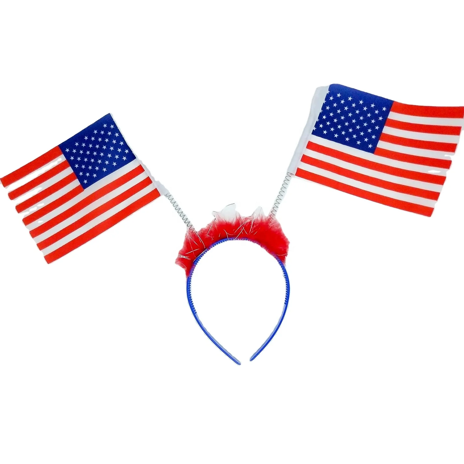 American Flag Independence Day Headband 4th of July With High Quality