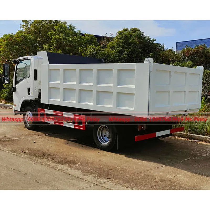 ISUZU KV100 Dump Truck 5Tons 6Tons Tipper Car Best Price for Sales