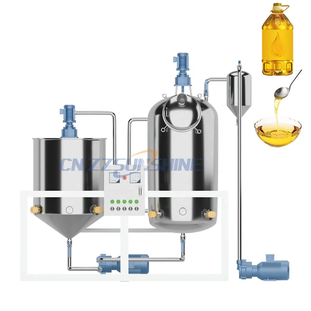Fully Automatic Good Quality Cooking Oil Refinery Peanuts Vegetable Oil Refining