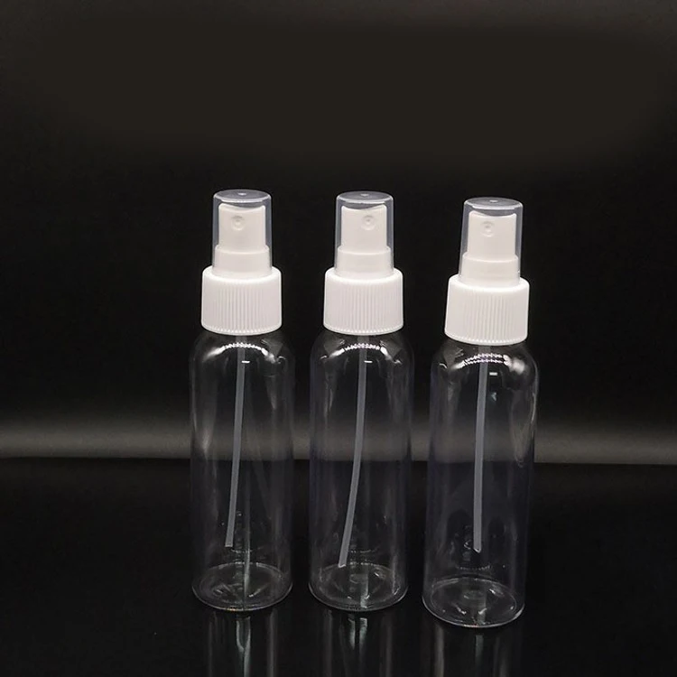 
Wholesale empty clear color 100ml 1oz 2oz 4oz plastic spray bottles for medical disinfection alcohol 