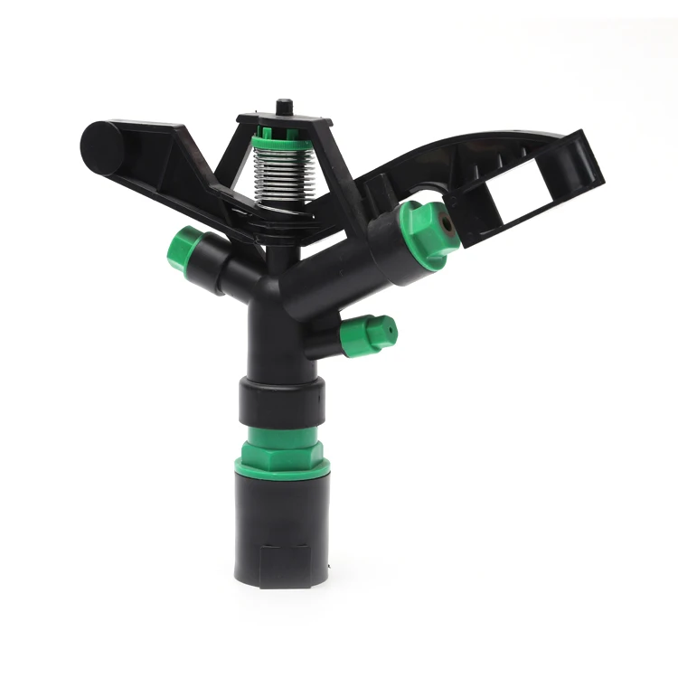 Plastic Automatic Agriculture 3 Way Irrigation Impact Sprinkler Equipment