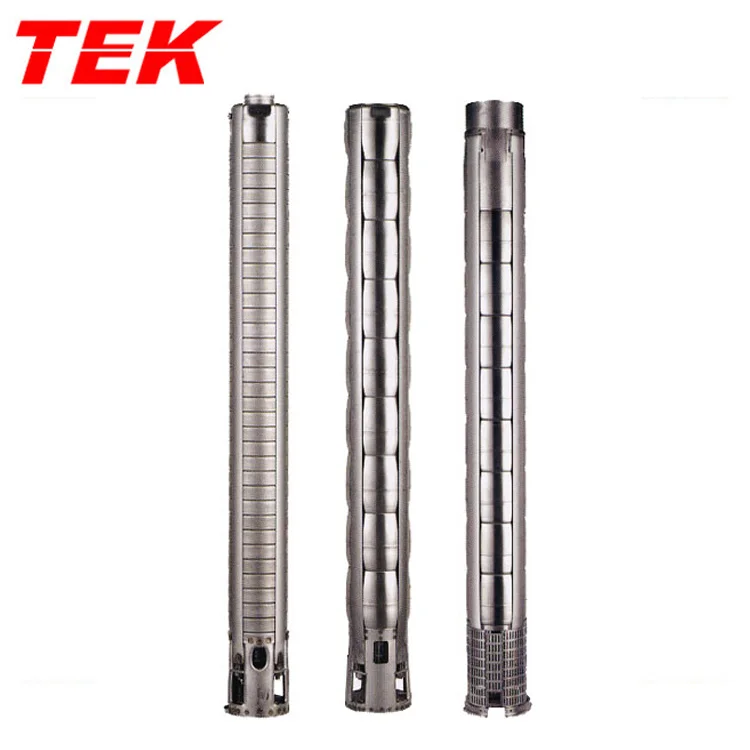 4TS30-5 4SP30-5 4SJ30-5 4-inch 30-m3/hr 5-stage Stainless Steel Deep Well Multistage Submersible Bore Pump Manufacturer OEM