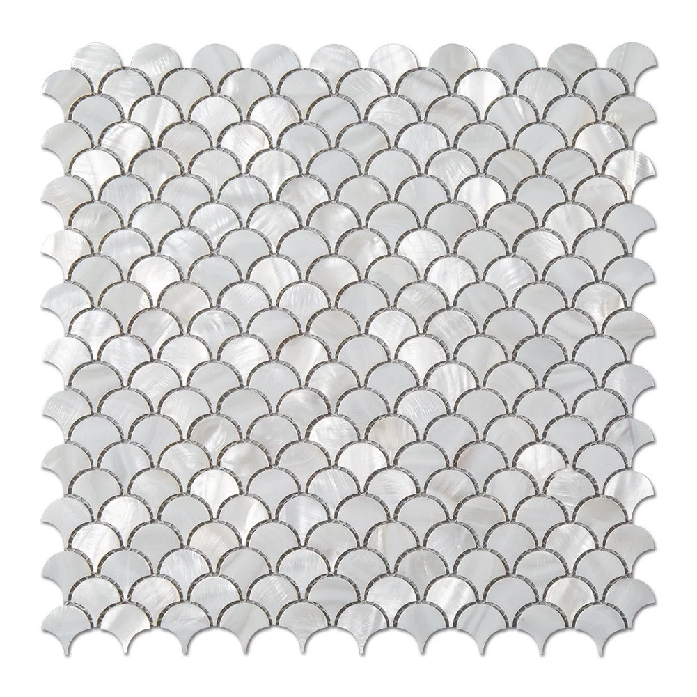 Seashell Floor Backsplash Mother Of Pearl Wall Tile White Shell Mosaic Tiles